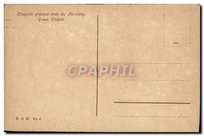 Wischaden. Grecka kaplica am Neroberg — K.S.M. Nr 6 — Rewers
