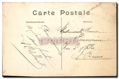 Parijs — Park Montsouris — Het Muziekkioskje — C.M. n°523 — Achterkant