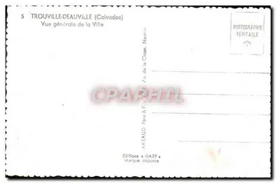 Trouville-Deauville — Ogólny widok miasta — Wydawnictwo Gaby — Rewers