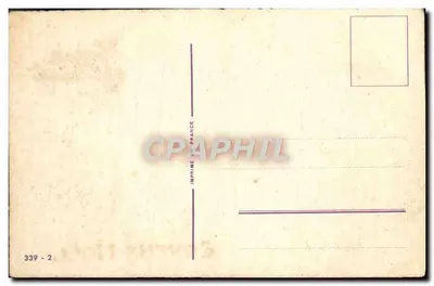 Vila nevada — Natal — Impresso na França, n° 339-2 — Verso