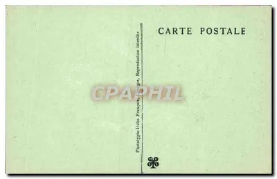 Wejście do Jaskiń Bétharram — M. Léon Ross, twórca jaskiń, 1903-1932 — Fototypia Hélio-Français — Rewers