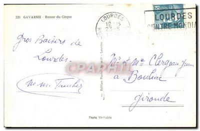 Gavarnie - Powrót do Cirque — Wydawnictwo Fotograficzne Prawdziwe, nr 226 — Rewers