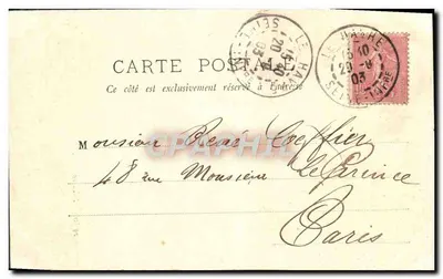 Pôr do sol — Imitação de Mme N... de Bardeux — M.Q. — Verso