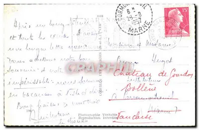 Ilha de Oléron — St-Trojan-les-Bains (Charente-Maritime) — Fotógrafo Verdadeiro Proibida — Verso