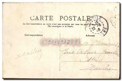 Les Pyrénées — 17 - CAUTERETS, Route de Pierrefitte à Cauterets — Gouffre du Pont Mayabat (Alt. 775 m.) — Couget, éditeur, Cauterets — Verso