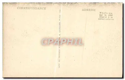 Fontainebleau — A Floresta. A Garganta dos Lobos — LL — Verso