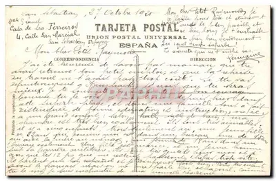 San Sebastián - Puente de María Cristina — editor desconhecido, n° 10 — Verso