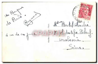 Plac Républiki — Paryż — A.C. 229 — Abelle — Rewers