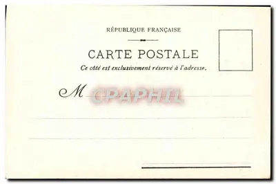 Bordeaux — Porta do Palácio — J. L., Editor, Bordeaux — Verso