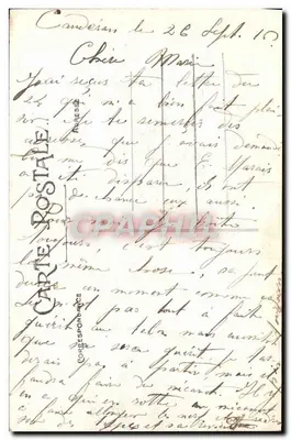 Bordeaux – Quais widziane z Douane – A.H. - 106 — Rewers