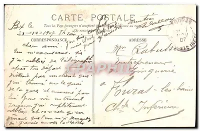 Bordeaux — A Catedral — LL. n°143 — Verso