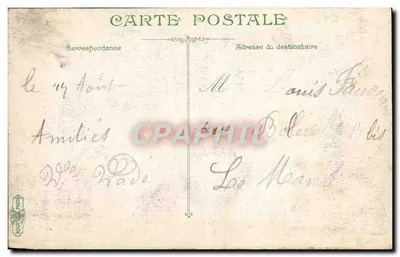 Bordeaux. Porta das Salinhas — visão urbana com arcos e pedestres — editor não identificado, n° 21 — Verso