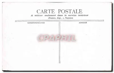 Bordeaux - Igreja de Santa Cruz — editor Staerck, n° 718 — Verso