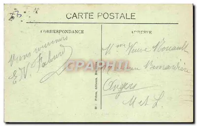 Bordeaux — La Rue Esprit-des Lois — BR — Al Khédive, 2, Allées de Touny — Reverso