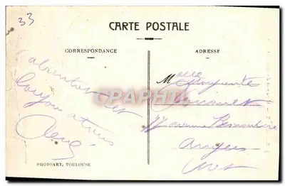 Bordeaux — Pomnik Girondynów — NG. — Rewers