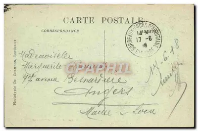 Bordeaux — Wielki Teatr — La Calonnade — C.B. — Rewers