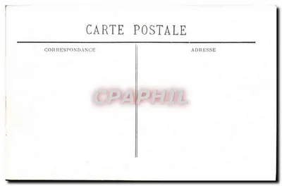 Bordeaux — Le Jardin Public — L'Allée de la Terrasse — éditeur BR, n° 252 — Verso