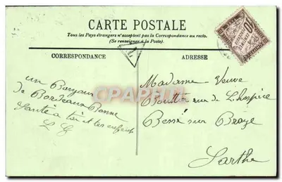 Bordeaux — Katedra św. Ferdynanda — LL. — Rewers