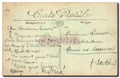 Bordeaux — Coluna dos Girondinos e a Praça dos Quinconces — LL. n°186 — Verso