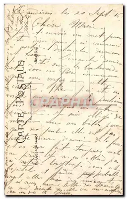 Bordeaux — Wejście do Parku Bordelais — A. H. 16 — Rewers