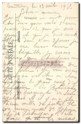 Bordeaux — Torre Pey-Berland — SELECTA LL n°108 — Verso