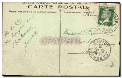 Bordeaux — Pięć kilometrów brzegu — Fototypia Marcel Delboy, Bordeaux, nr 530 — Rewers