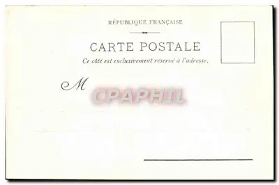 Bordeaux — Praça e Estátua de Tourny — J. L. Editor, Bordeaux — Verso