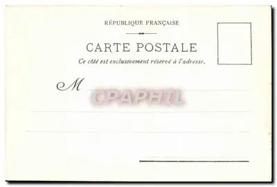 Bordeaux — Rostrale zuilen en Kade Louis-XVIII — J. L., Uitgever, Bordeaux — Achterkant