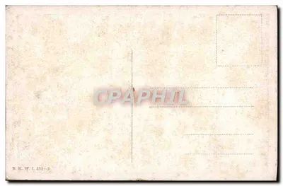Czas lilii — scena miłosna wśród kwiatów — wydawca B.K.W.I. n° 892-3 — Rewers