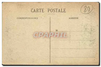 Amiens - Prefektura - Prefektura — wydawca LS, nr 10 — Rewers