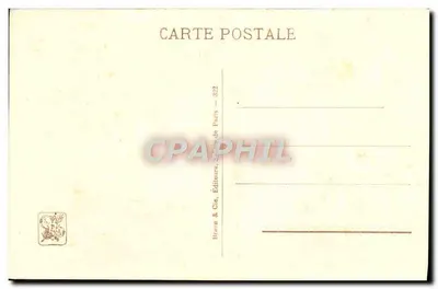 Mulher em camisola de dormir lendo uma carta — cena íntima — E. Rosset-Granger, n° 6911 — Verso