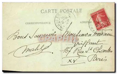 Amiens — Rada Miasta — L. Câron, fot. i wyd. Amiens, n°195 — Rewers