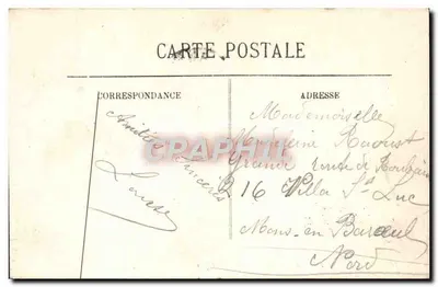 Amiens — La Cattedrale e il Mercato sull'Acqua — LL. n°162 — Verso