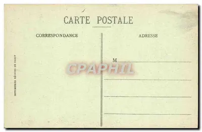 Amiens — Beeld van Pierre l'ermite — Uitgave C. N. — Achterkant