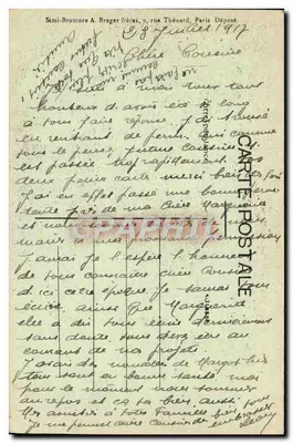 Ruínas do Castelo de Ham — A árvore sob a qual Napoleão III gostava de se repousar foi projetada sobre os muros do Forte — Visé Paris 957 — Verso