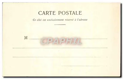 Hotel de Ville — Montdidier — Librairie L. Vallée, N° 1501 — Achterkant