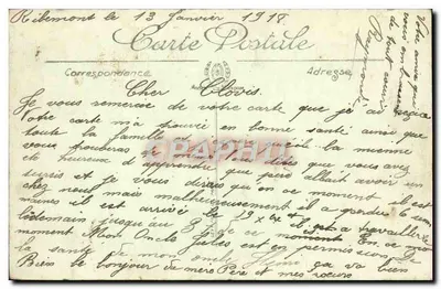 Amiens — Le Vieux Port — LL. n°51 — Verso