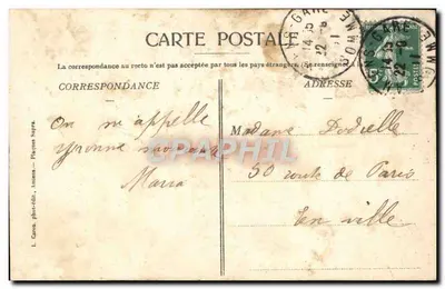 Amiens — Katedra św. Germain — Carou, fot. i wyd., Amiens — Rewers