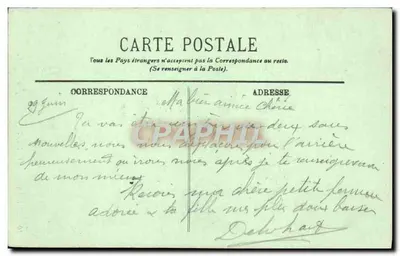 Amiens — La Cathédrale — Les Orgues — LL. — n°10 — Verso
