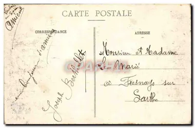 Amiens - A Estação do Norte - Edição C. N. — Verso