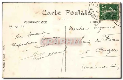 Amiens — Belfer — L. Caron, fot. wyd. Amiens — Rewers