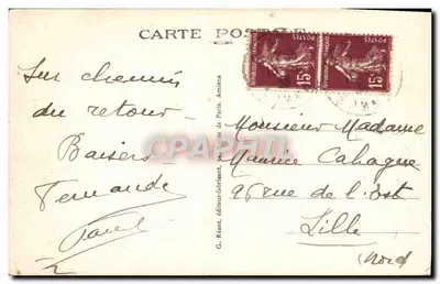 Péronne (Somme) — Hotel de Ville — G. R. — Rewers