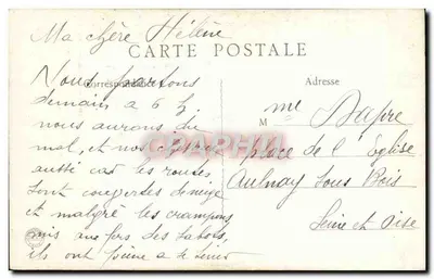 Folleville - Túmulo — editor Cartoux-Vimeux, Breteuil, n°3 — Verso
