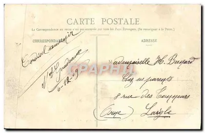 Montdidier — widok panoramiczny z Prieuré — Librairie L. Vallée, wydawca, nr 85 bis — Rewers
