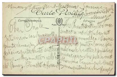 Mers-les-Bains — De Laatste Villas — De Klif — LL. — N° 41 — Achterkant