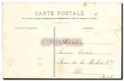 Péronne - Grande-Place após o Bombardeio de 1870-71 — Imp.-lib. Loyson — Verso