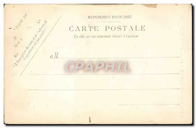 Amiens — El portal del Convento del Sagrado Corazón — LL. n°75 — Reverso