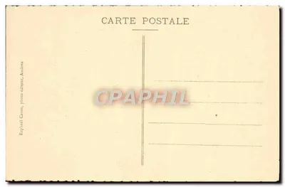 Amiens — Katedra — Statuy Prawych Stóp Portalu głównego — Raphael Caron, wydawca — Rewers