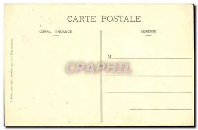Amiens - Catedral - 6ª Série N°36 - Retorno dos Mensageiros que Jacó enviou a Esaú — Verso