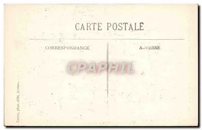 Amiens — Katedra z lotu ptaka — Caron, fot.-wyd. Amiens, nr 101 — Rewers